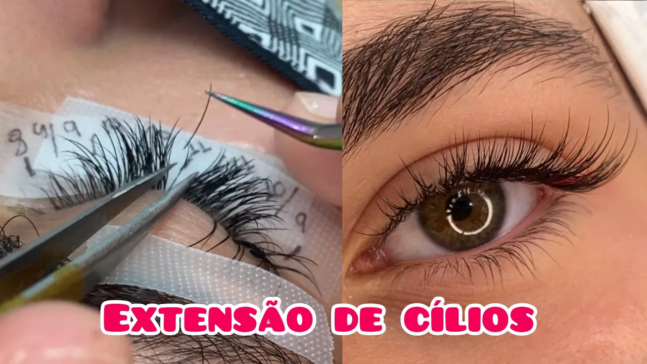 Curso de Extensão de Cílios e Lash Designer iniciante ao avançado